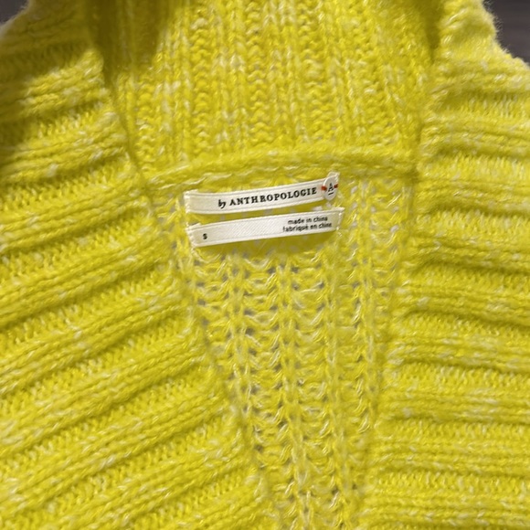 Anthropologie Sweater - Bright Yellow - Picture 3 of 6